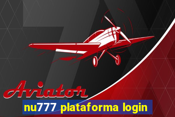 nu777 plataforma login